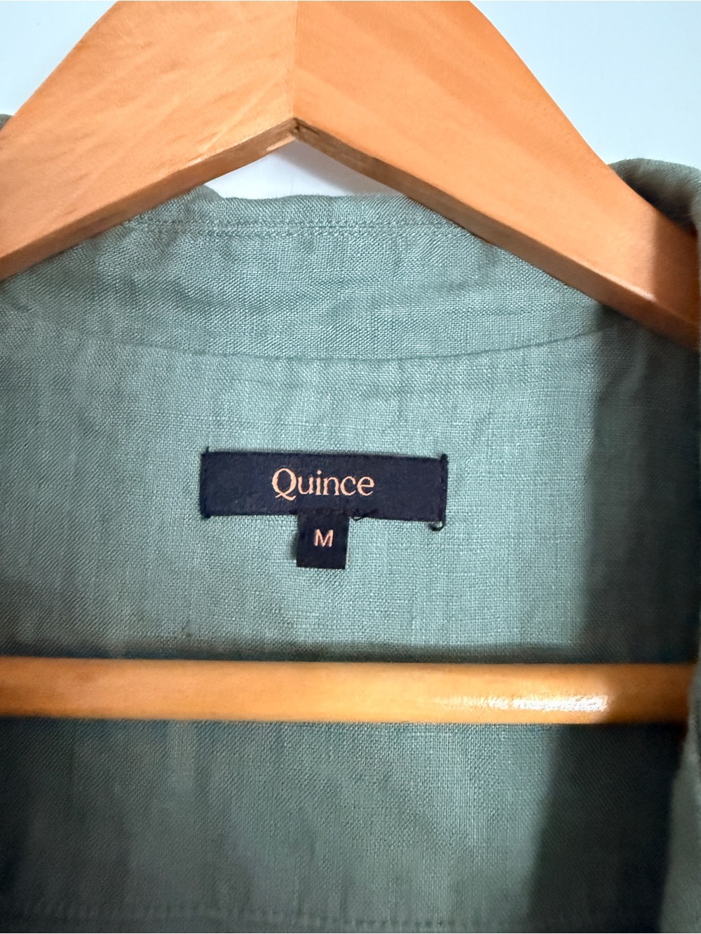 Quince 100% European Linen Button-Front Midi Dress - Picture 9 of 11